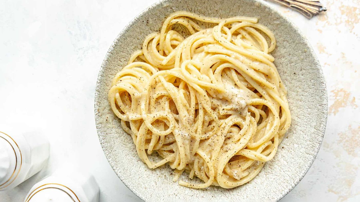 Cacio e Pepe Receta Clásica