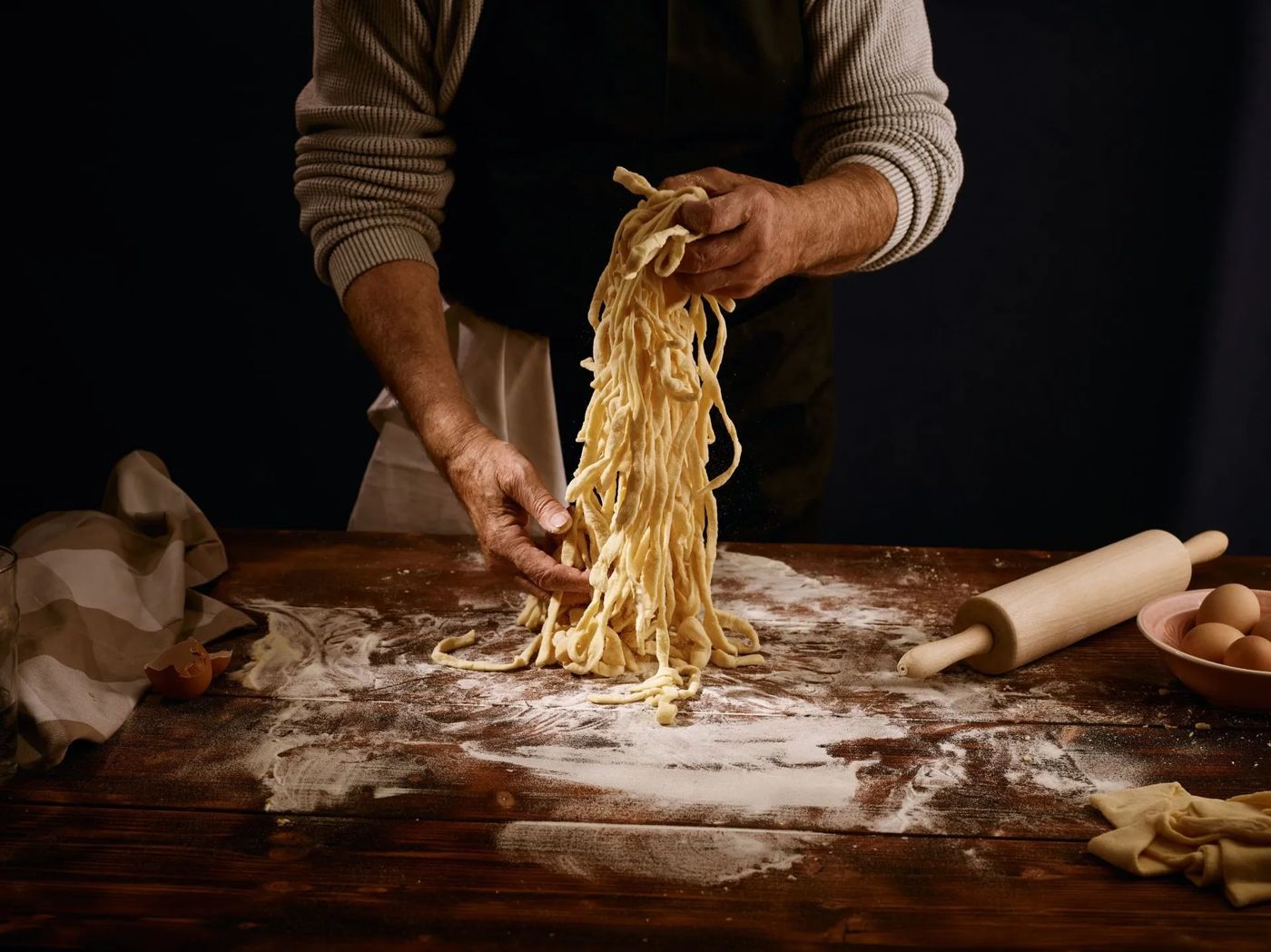 Pasta artesanal Makkeroni